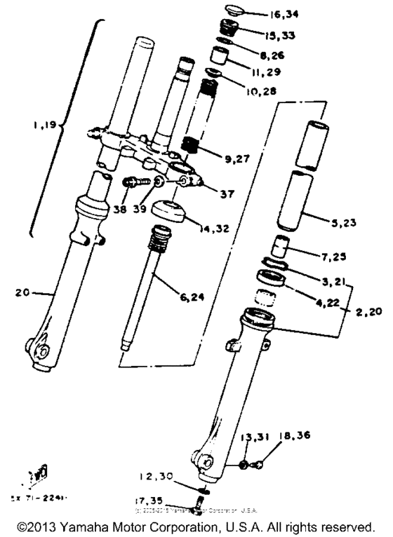Front fork