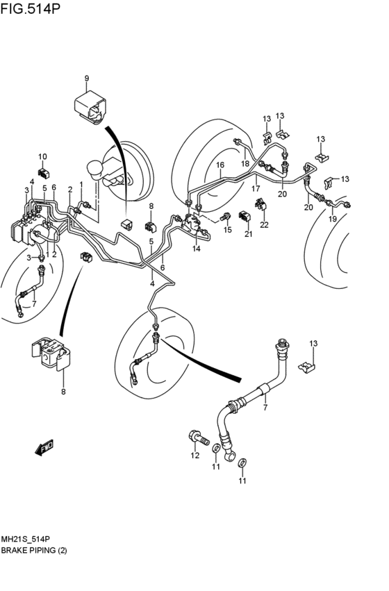 brakes piping