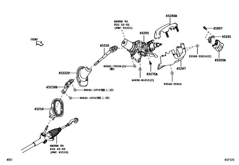 Steering Column & Shaft