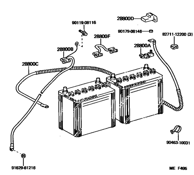 Battery & Battery Cable