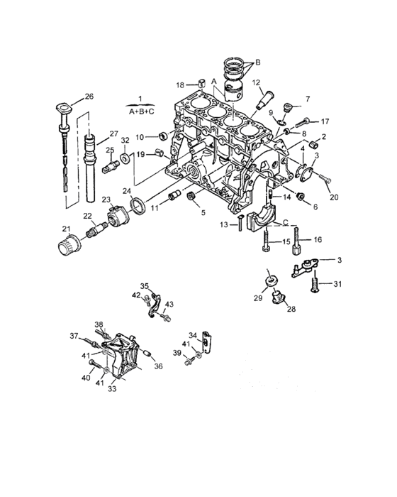 Cylinder block