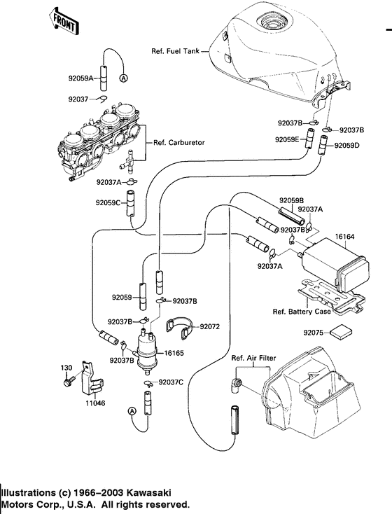 Fuel evaporative system