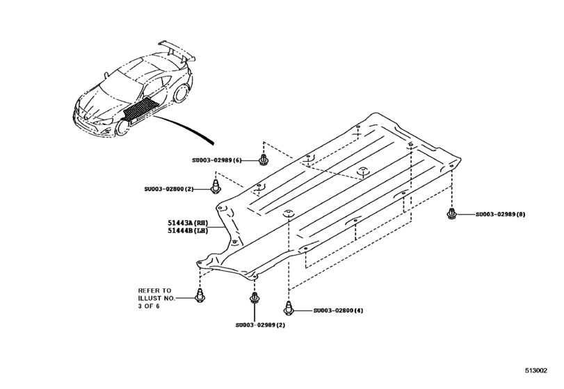 Suspension Crossmember & Under Cover