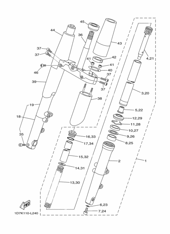 Front fork