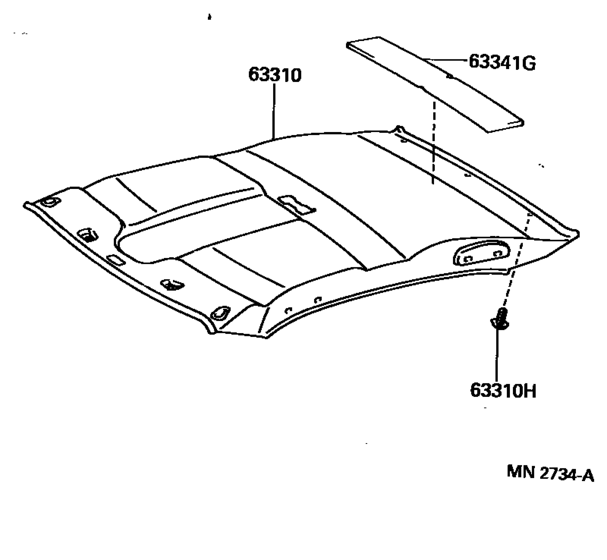 Roof Headlining & Silencer Pad
