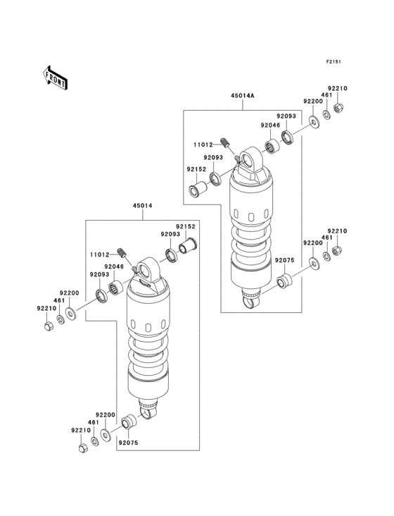 Suspension/shock absorber