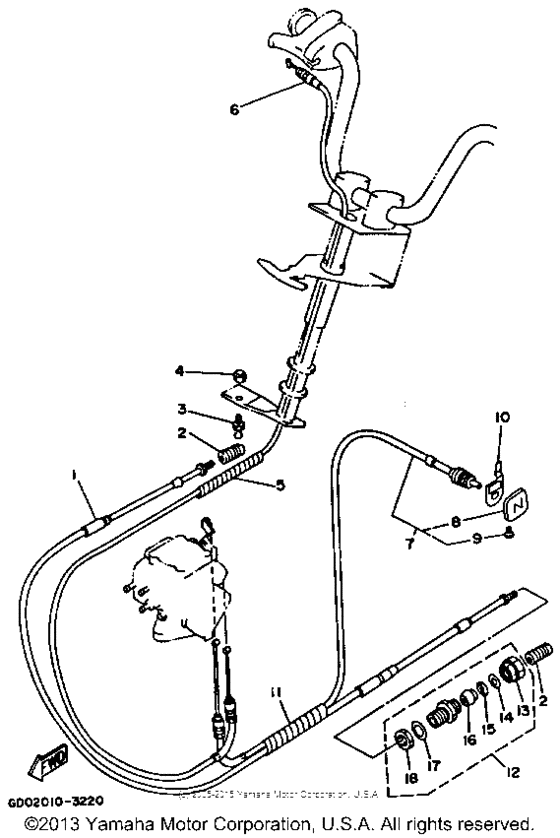 Control cable
