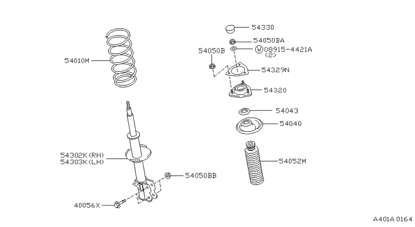 Front suspension