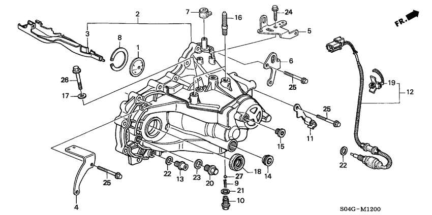 Transmission housing