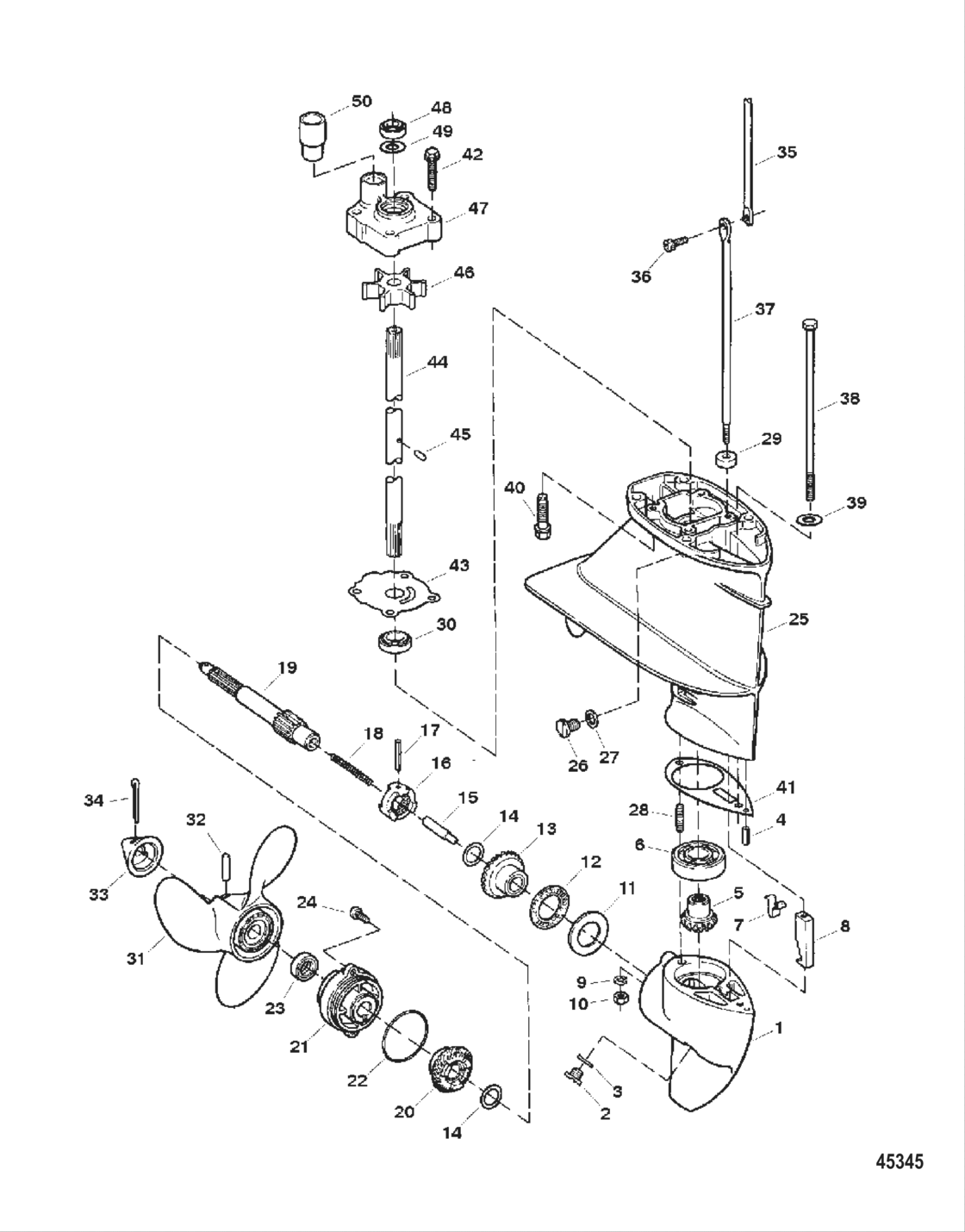 Gear Housing Assembly