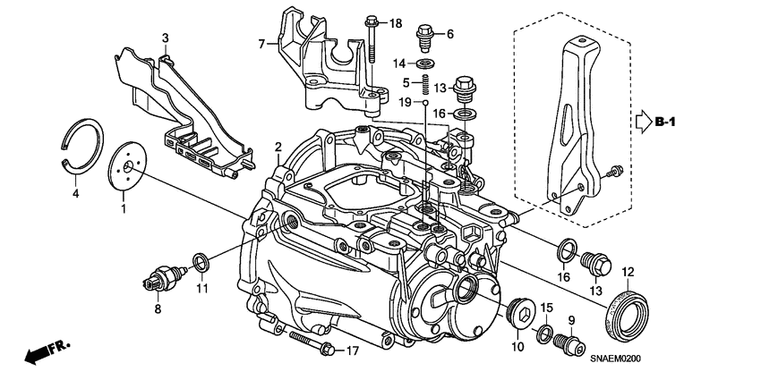 Transmission case
