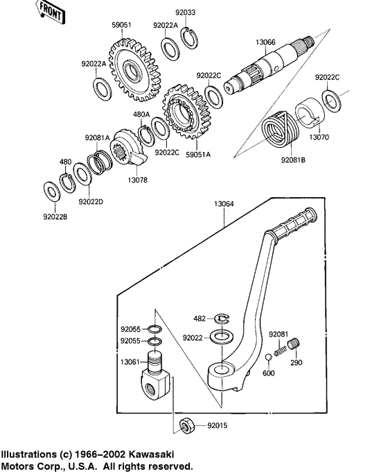 Kickstarter mechanism