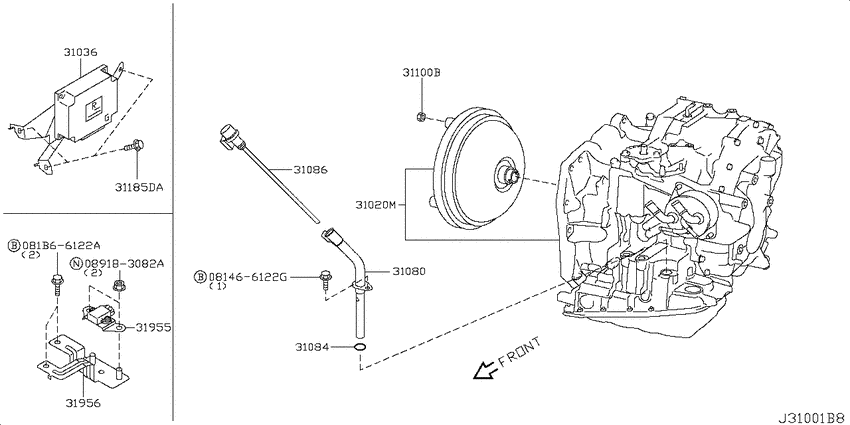 Auto transmission,transaxle & fitting