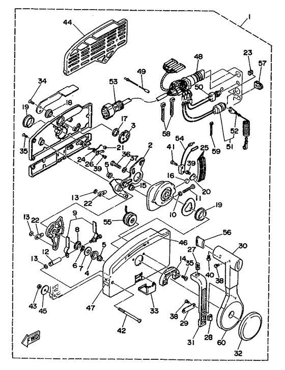 Remote control assy
