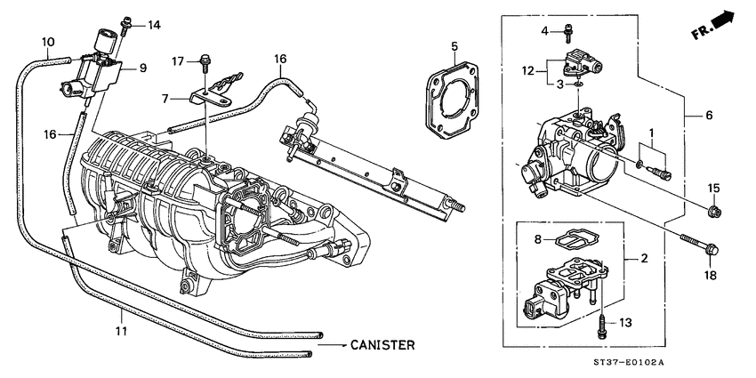 Throttle body
