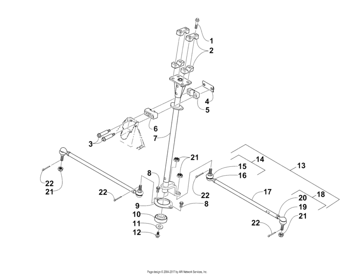 Steering Assembly (Up To Vin: 250000)