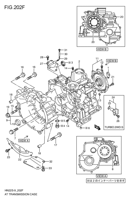 at - transmission case