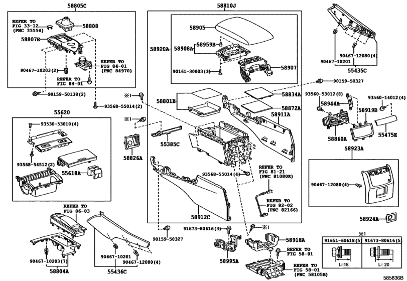 Console Box & Bracket