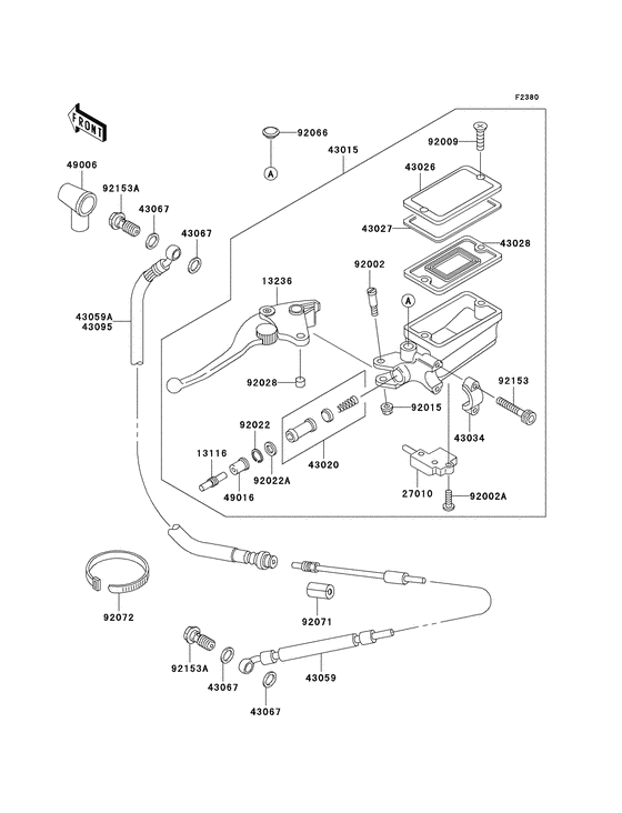 Clutch master cylinder