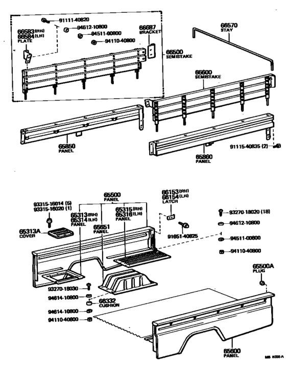 Rear Body Side Panel