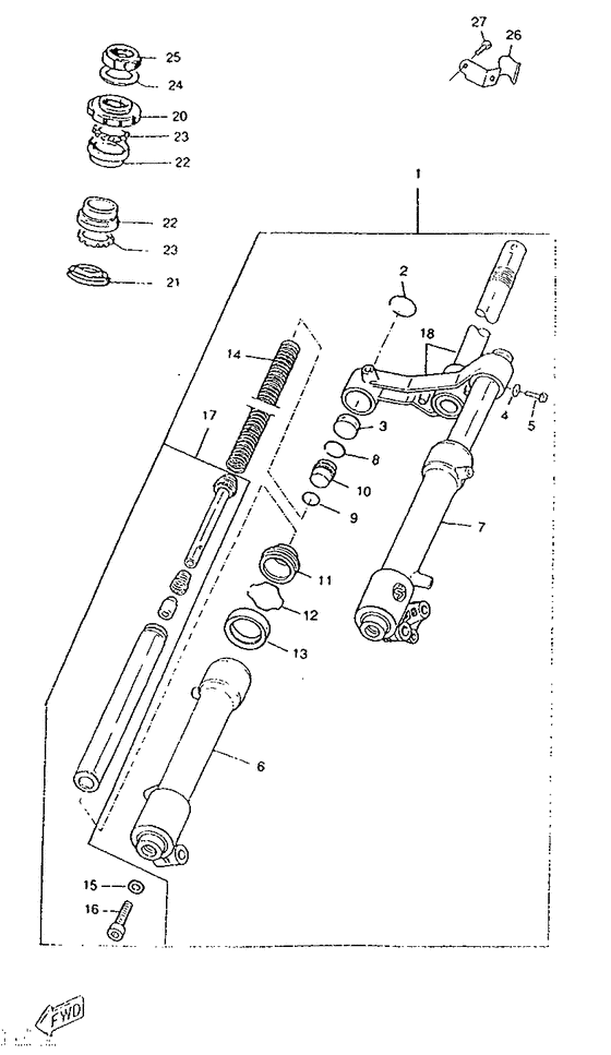 Front fork