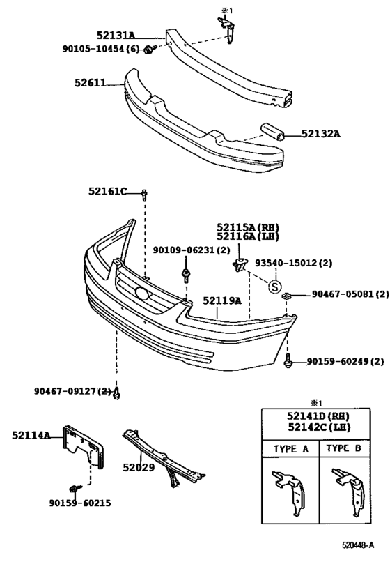 Front Bumper & Bumper Stay