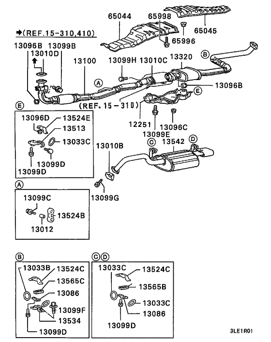 Exhaust pipe & muffler