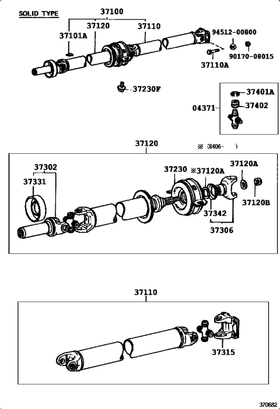 Propeller Shaft & Universal Joint