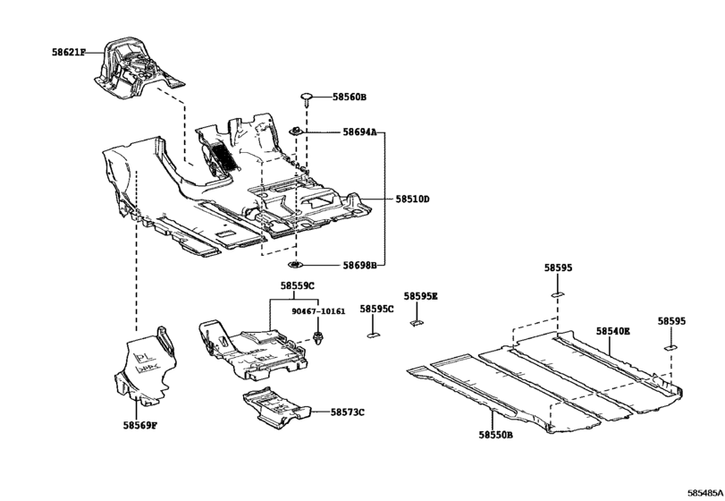 Floor Mat & Silencer Pad