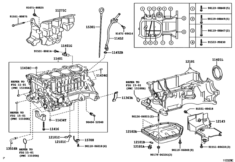 Cylinder Block for 2004 - 2007 Toyota COROLLA NDE120 | Europe sales ...