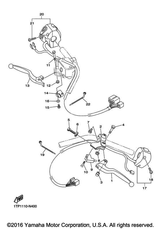 Handle switch & lever