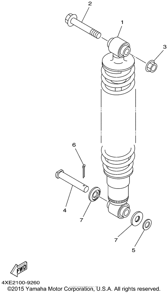Rear suspension