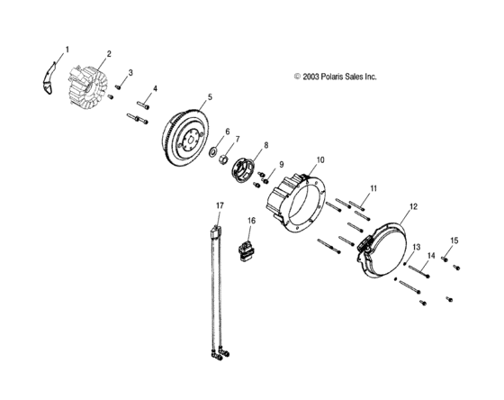 Engine, magneto and recoil