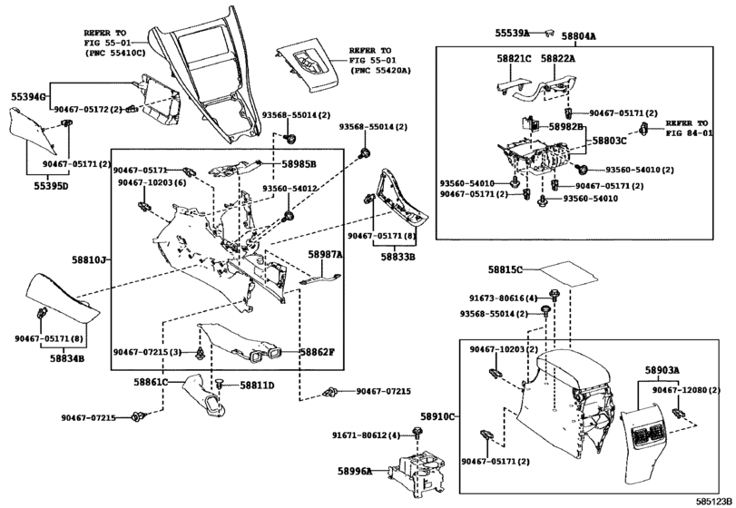 Console Box & Bracket