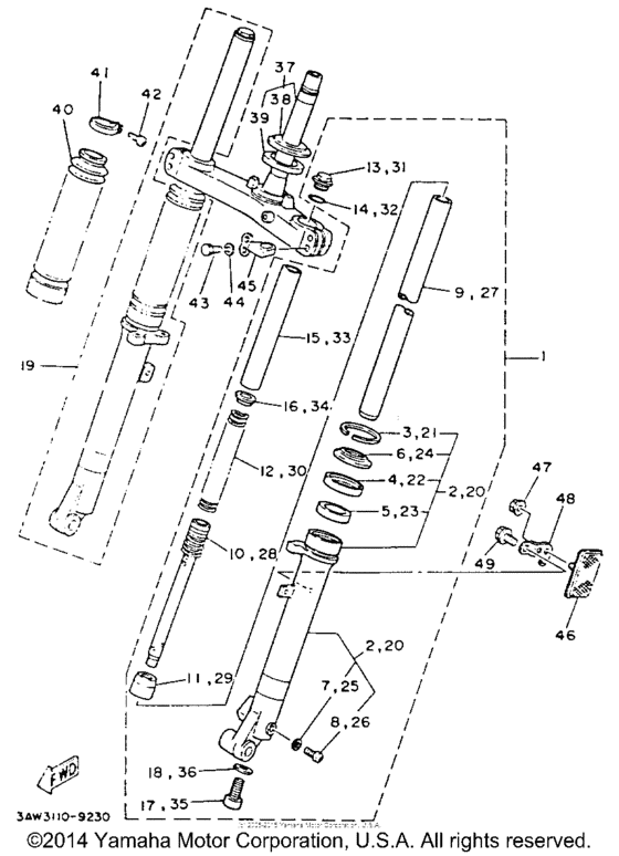 Front fork