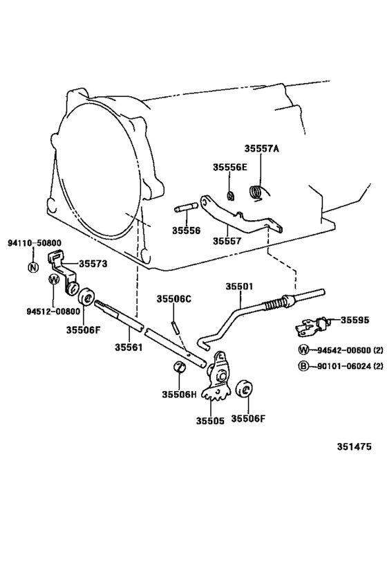 Throttle Link & Valve Lever (Atm)