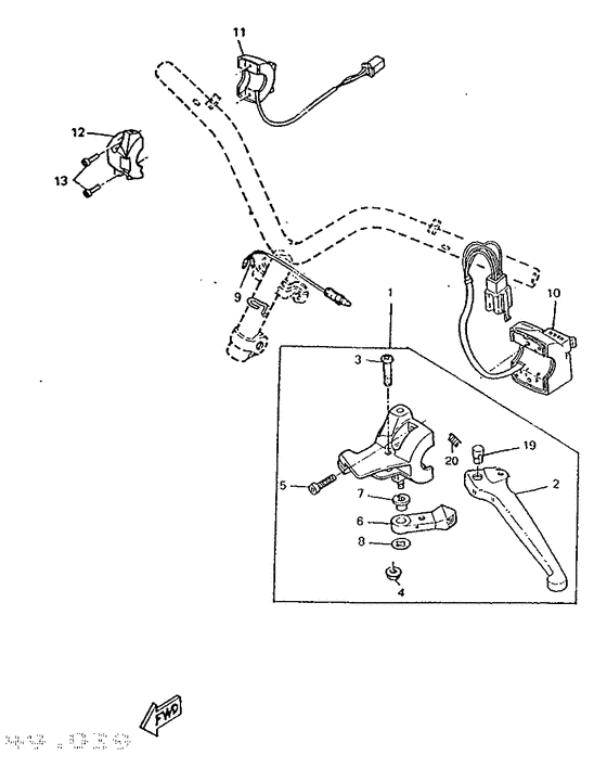 Handle switch & lever