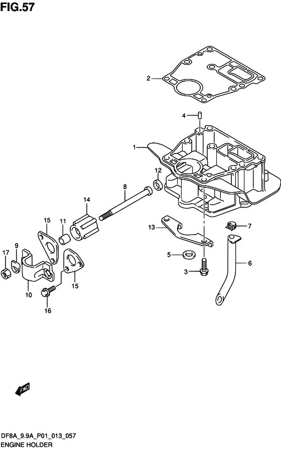 Engine holder