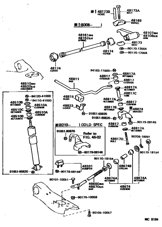 Front Spring & Shock Absorber