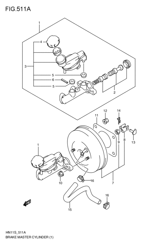 brakes master cylinder