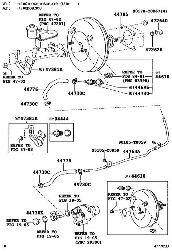 Brake Booster & Vacuum Tube
