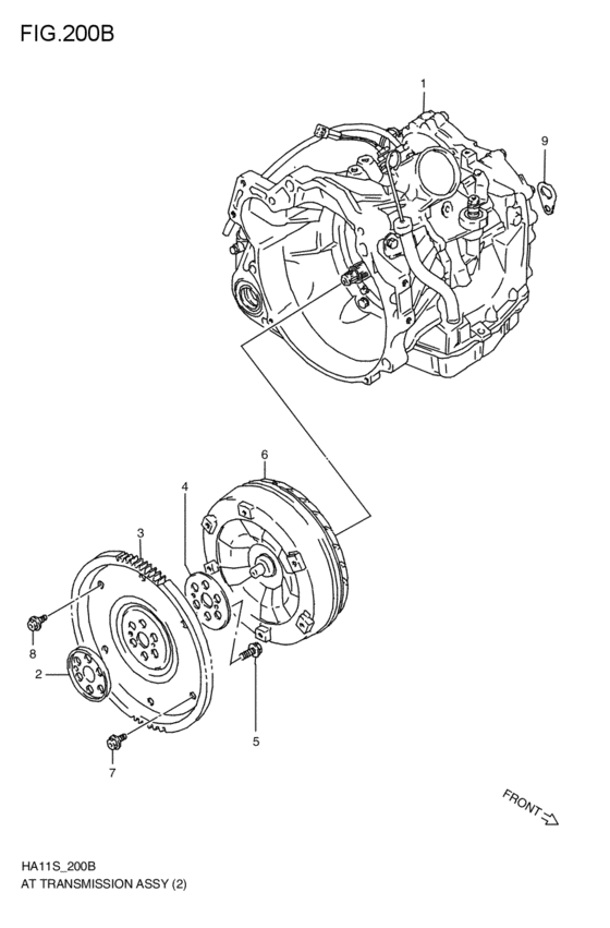 at - transmission assy