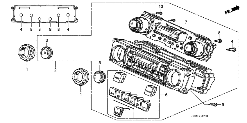 Auto air conditioner control