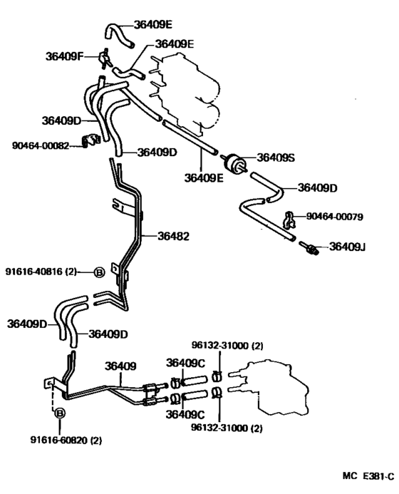 Transfer Vacuum Piping