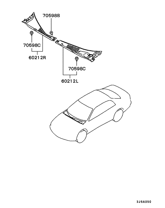 Front garnish & moulding