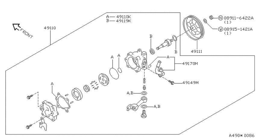 Power steering pump