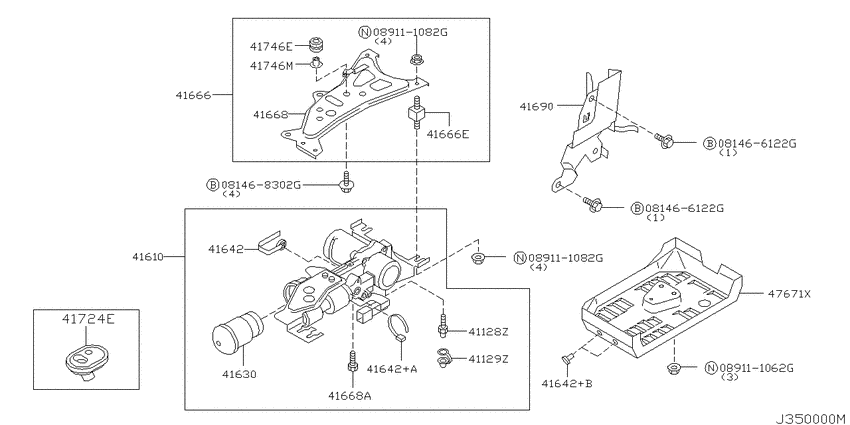 Transfer control parts