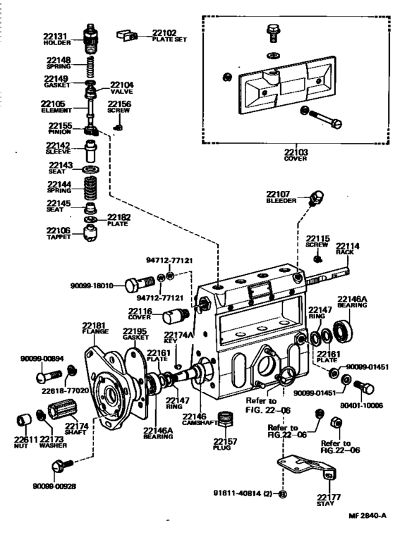 Injection Pump Body