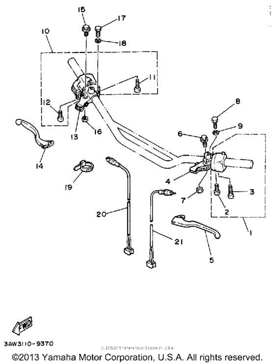 Handle switch & lever
