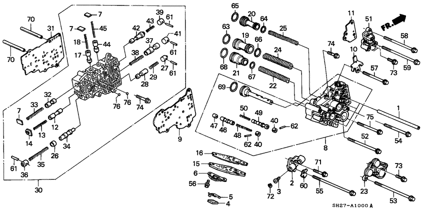 Secondary body/servo body